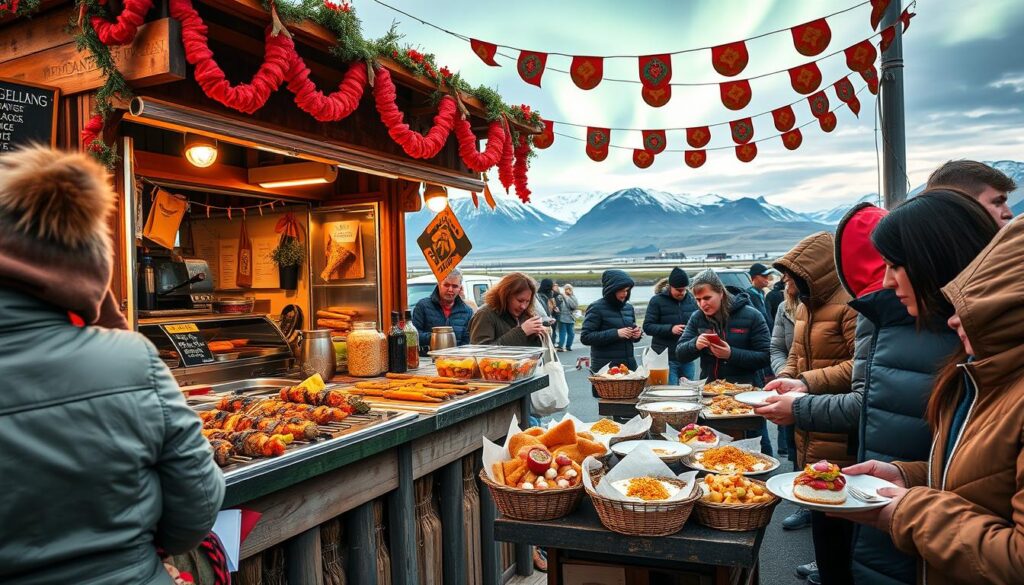 Isländische Street Food Spezialitäten