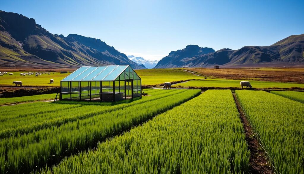 Nachhaltige Landwirtschaft in Island