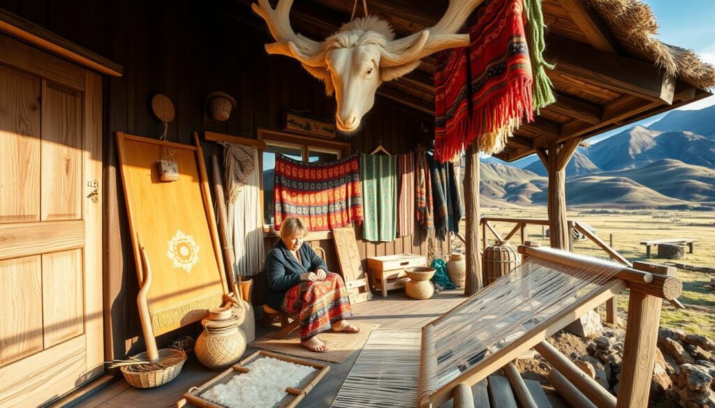 Traditionelles isländisches Handwerk