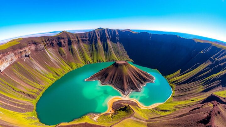 Kerið: Der magische Kratersee in Island entdecken