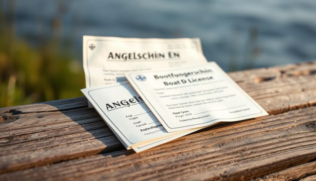 Angelschein und Bootsführerschein Angelschein und Bootsführerschein