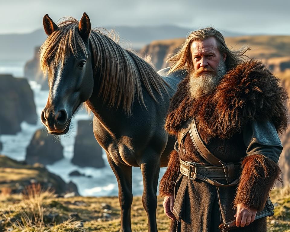 Islandpferd und Wikinger-Geschichte