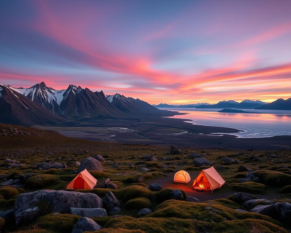 Campingplätze in Island