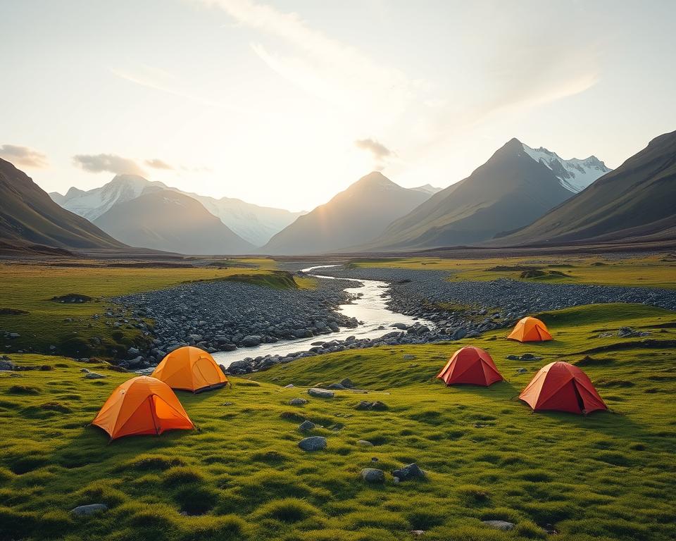 Campingplätze in Island