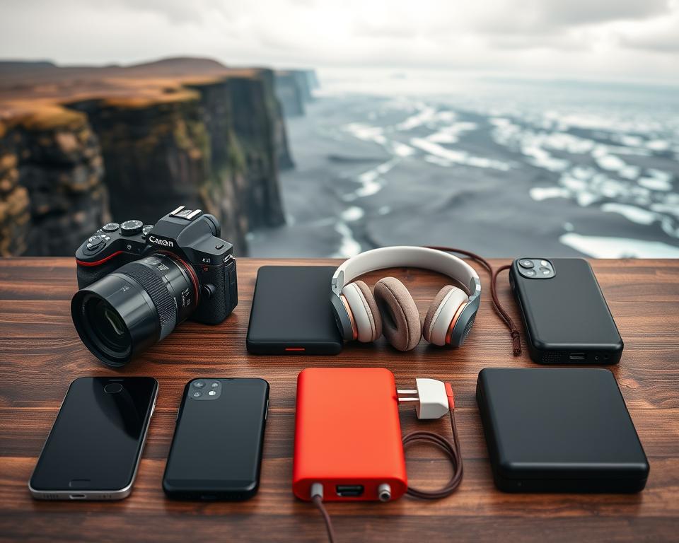 Elektronische Geräte für Island-Reise Elektronische Geräte für Island-Reise