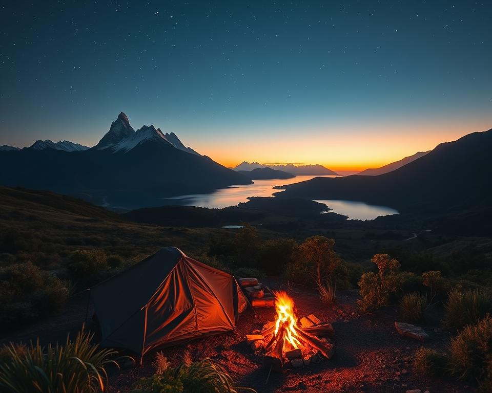 Island Camping Geschichte