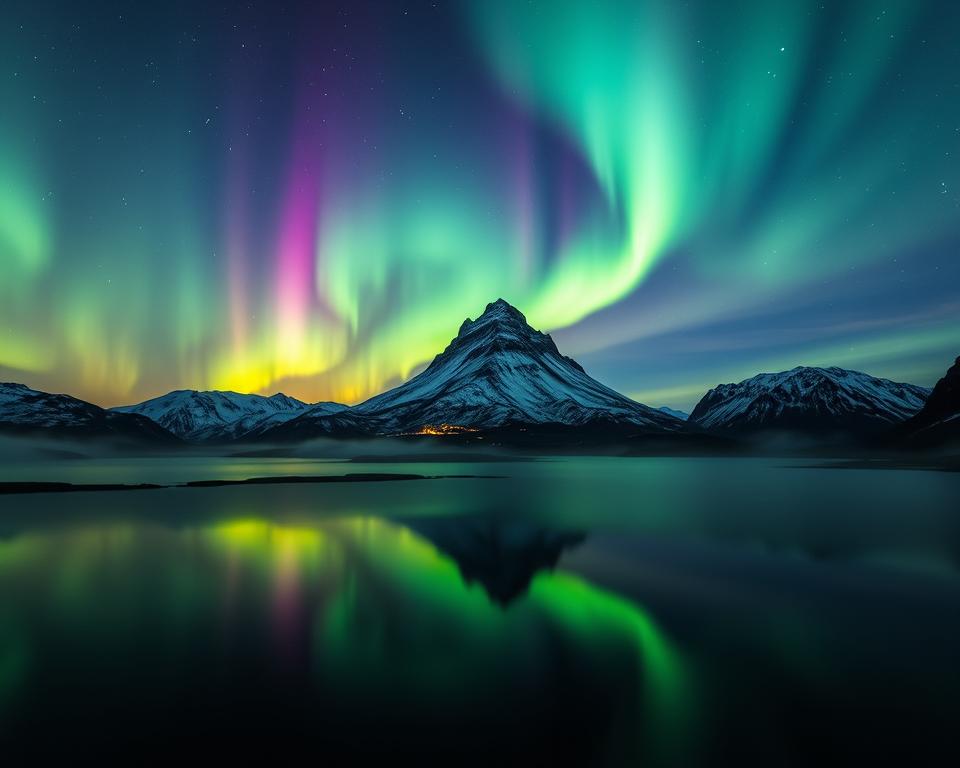 Polarlichter über Island