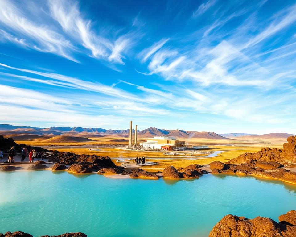 Geothermal-Tourismus in Island