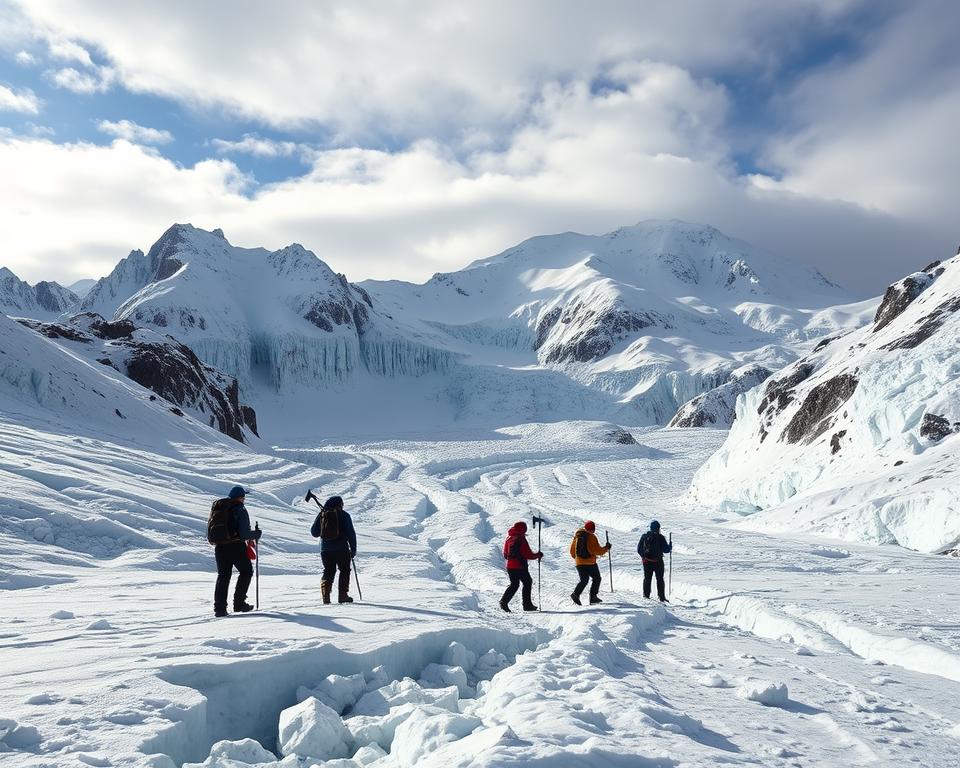 Gletschersicherheit auf Vatnajökull