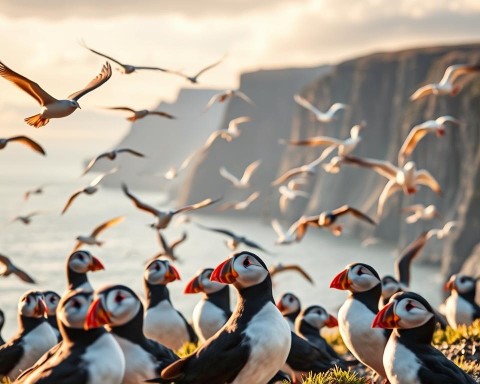 Isländische Vogelarten und ihre Anpassungen