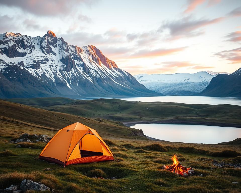 Nachhaltiges Camping in Island Umweltschutz