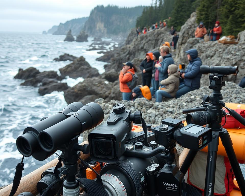 Walbeobachtung Ausrüstung