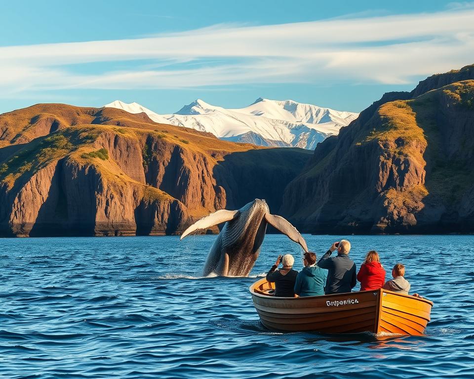 Walbeobachtung in Island
