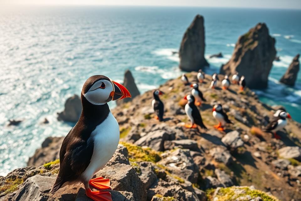 Island Papageientaucher – Entdecke die putzigen Seevögel