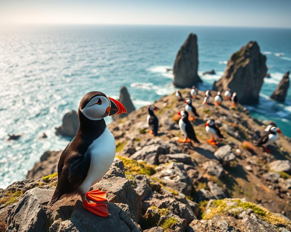Island Papageientaucher – Entdecke die putzigen Seevögel
