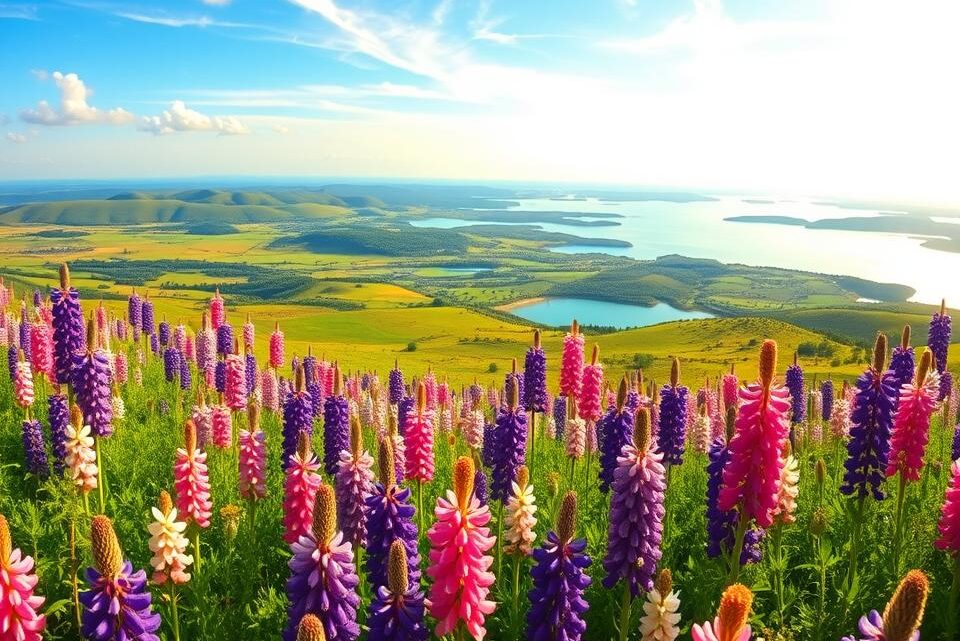 Entdecken Sie die schönen Lupinen Islands