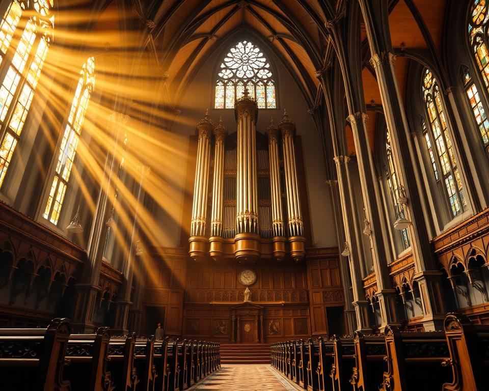 Orgel Kirche Innenraum Reykjavík Orgel Kirche Innenraum Reykjavík